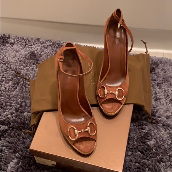 Gucci platform wedge sandal - Picture 5 of 6
